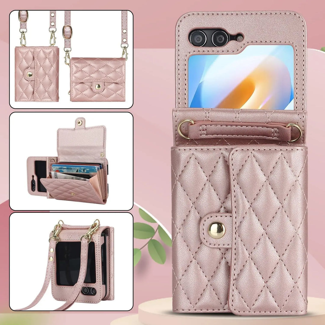 💗 QuiltaPurse™ – Z Flip Series