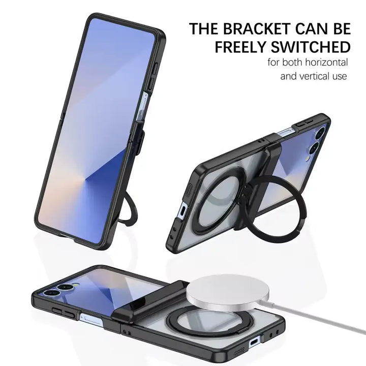 💎 MagStand™ Clear – Z Flip Series
