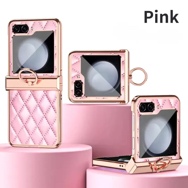 💜 LuxeQuilt™ Electro – Z Flip Series