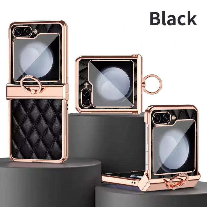 💜 LuxeQuilt™ Electro – Z Flip Series