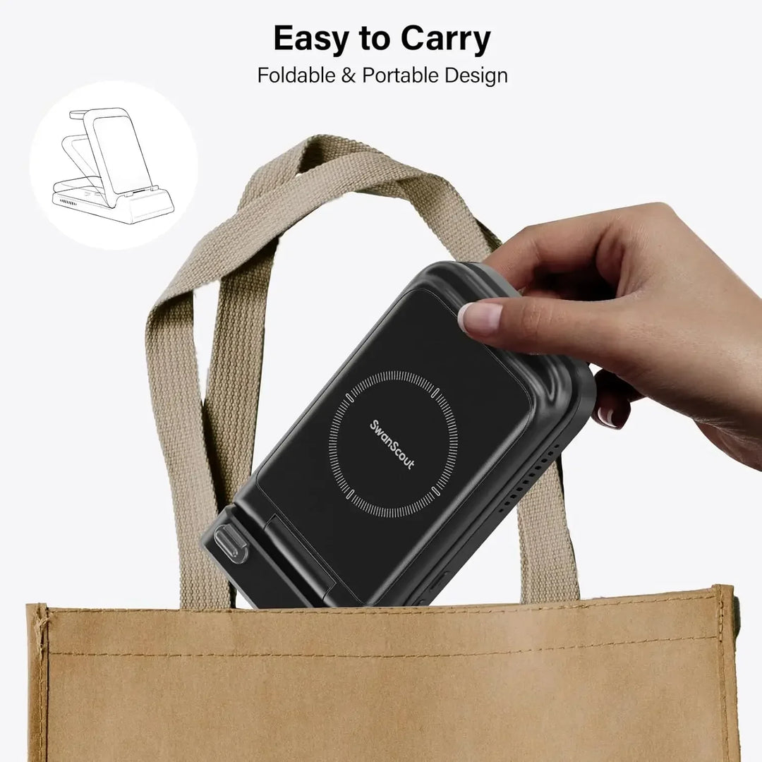 🌙 ChargeBase™ – Z Flip Series