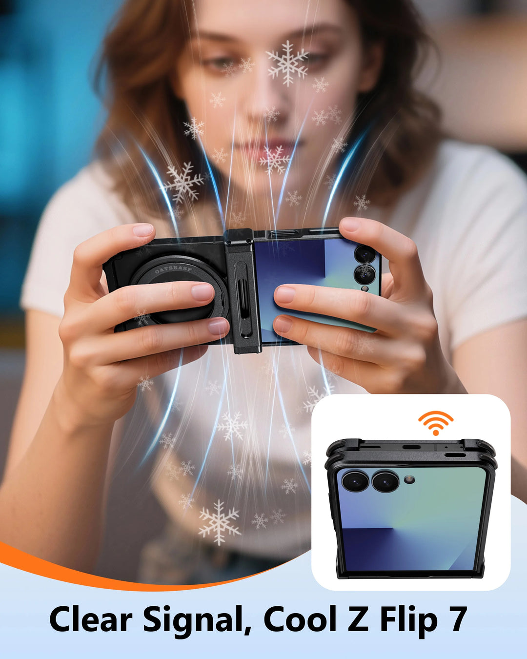 🔵 MechaRing™ – Z Flip Series